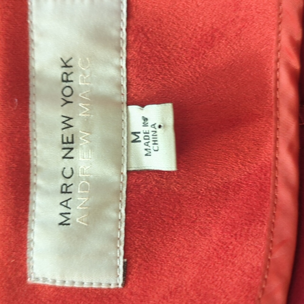 Marc New York Orange Topper  Coat - Picture 5 of 5